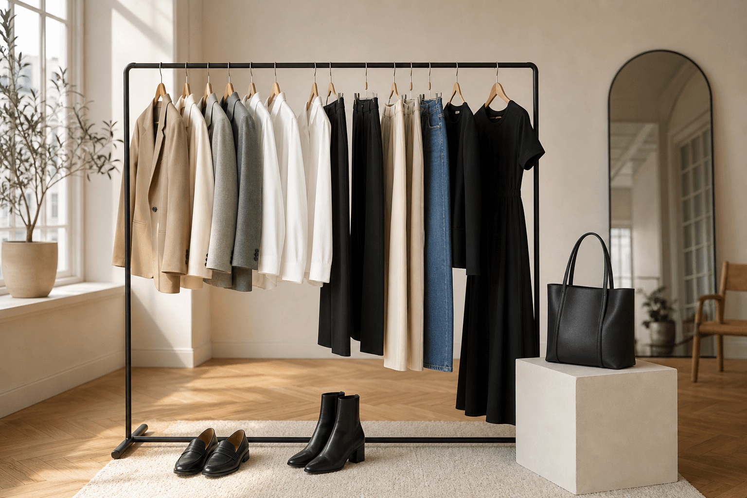 Build a Capsule Wardrobe Online with labellevie.com
