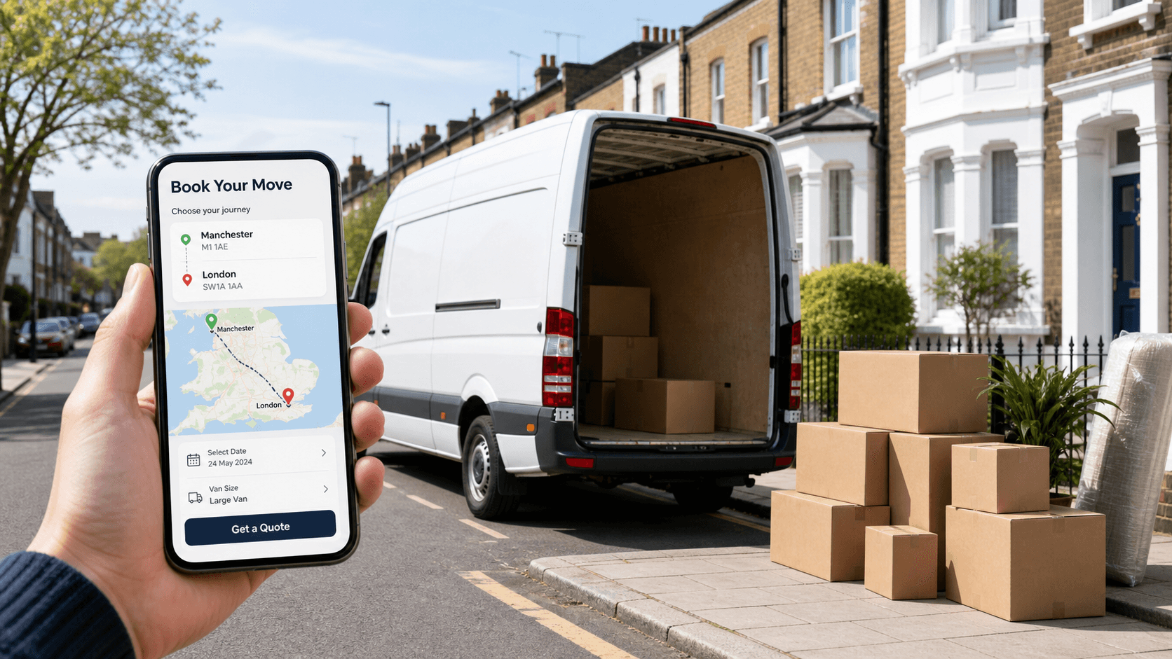 How AnyVan streamlines moving and delivery bookings