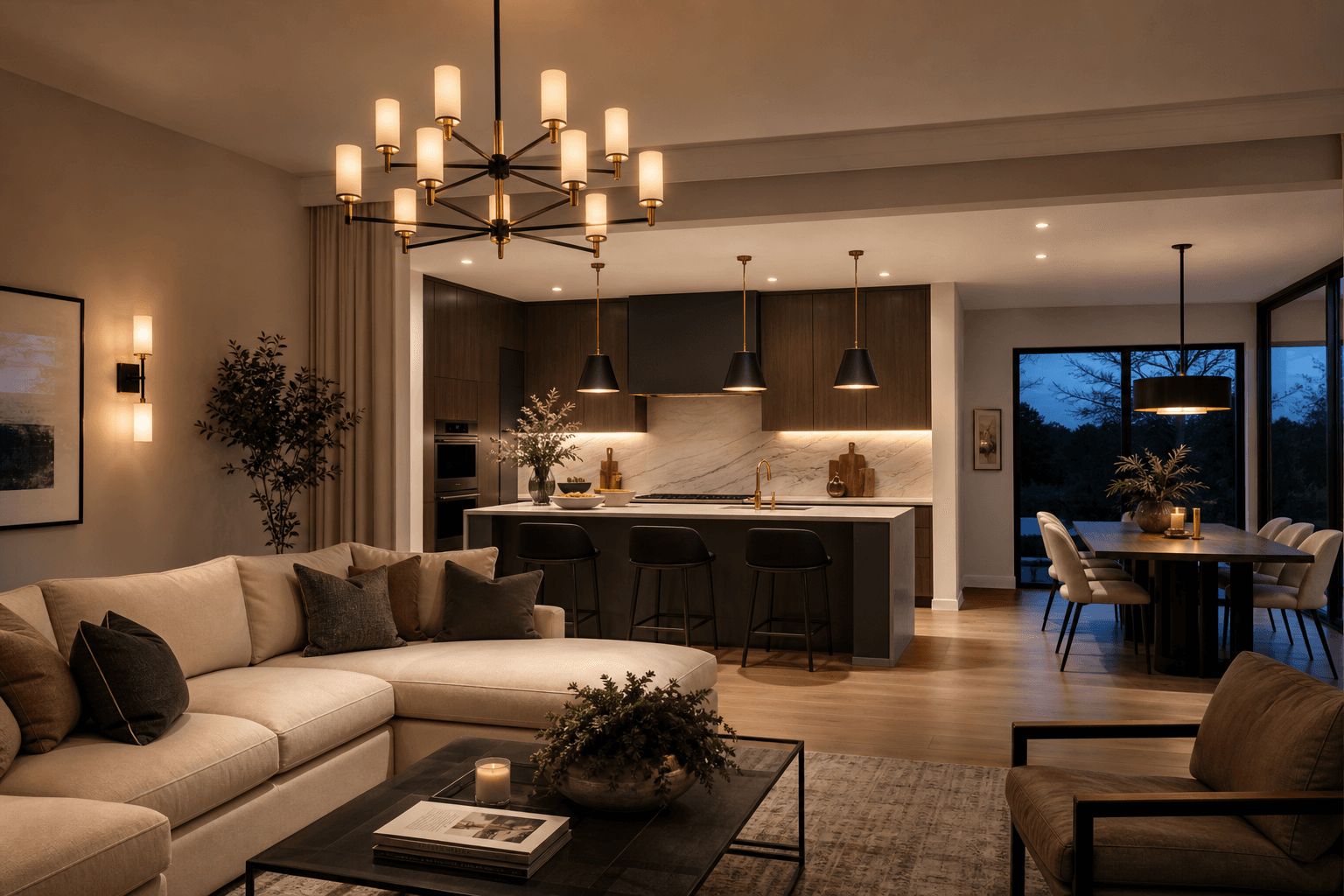Modern home lighting guide: plan, size, and select