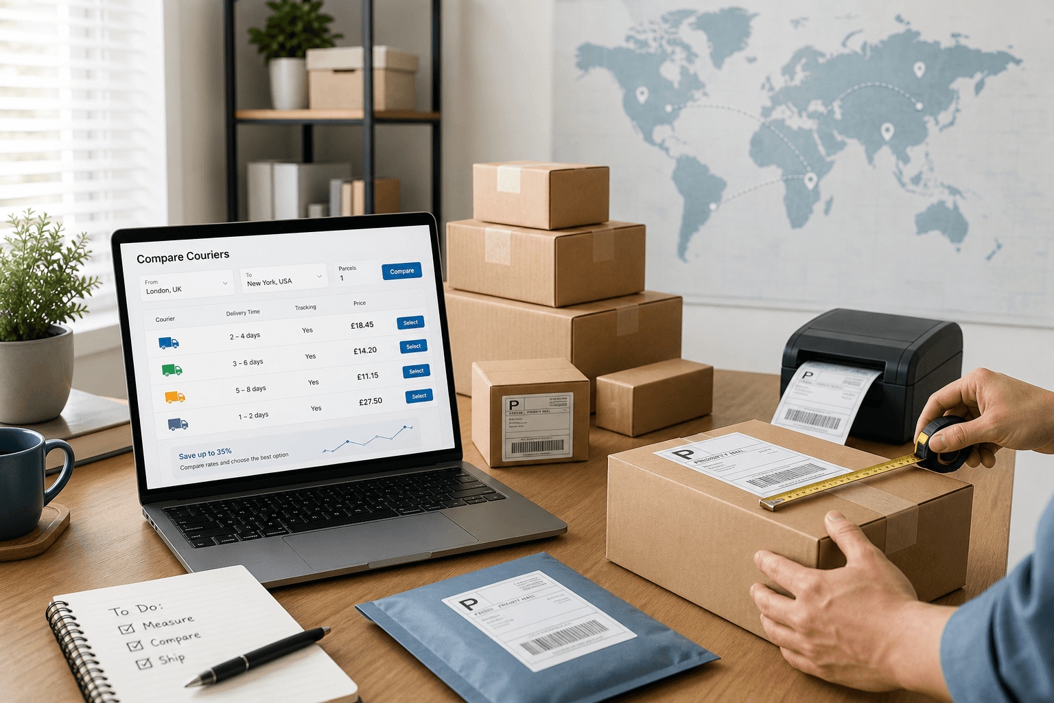 Ship Smarter with www.parcel2go.com: Practical Tips and Costs